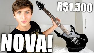 COMPREI UMA GUITARRA NOVA!!!