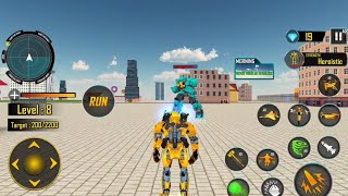 Bee Robot Car Transformers Game 2026 - Car Game Android Gameplay  screenshot 5