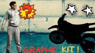 GRAPHIC KIT FOR MY 2007 SUZUKI DR-Z 125L BIG WHEEL DIRT BIKE AND SHOWING MY OTHER BIKES