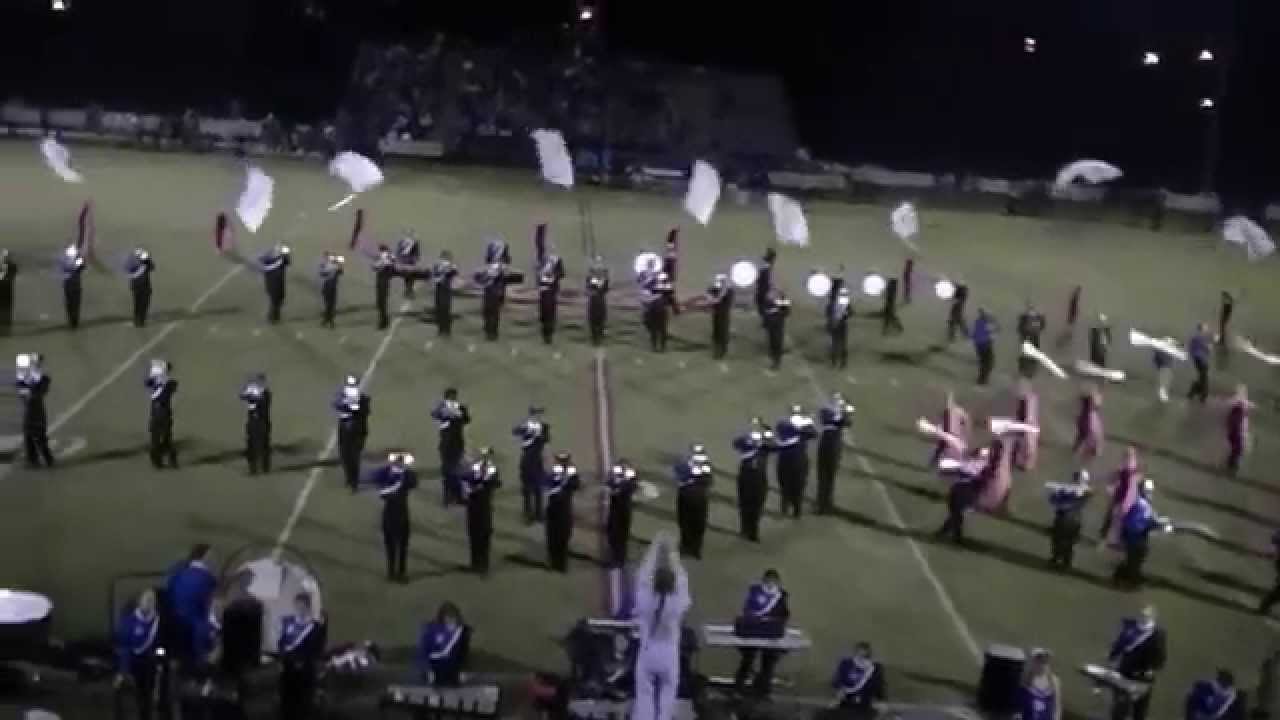 Saltillo High School Tiger Marching Band performing "aMAZEing" on