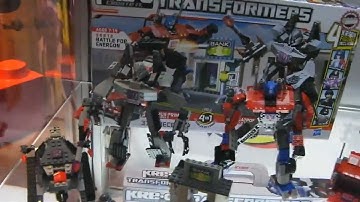 SDCC 2012 Hasbro KRE-O Transformers Display