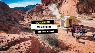 ALONE in the Valley of Fire (What Could Go Wrong)  Hot Tent Camping