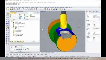 Nov 2018 Webinar Replay: Whats New in VisualCAD/CAM 2019 & RhinoCAM 2019