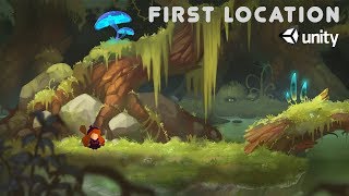 Location forest (photoshop and unity)