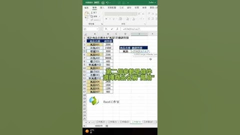 對表格中的關鍵字進行求和🥰🥰#excel教學 #excel #excel技巧 #短視頻 #excel工作室 #office教學 #excel函式