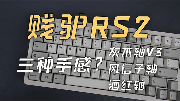 “键盘配装日记001”gasket套件∣平价HIFI轴∣一把键盘，三种手感？贱驴RS2×灰木轴V3×风信子轴×酒红轴 - 天天要闻