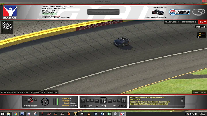 iRacing  Incident - Worst Driver in the world - David Nagy