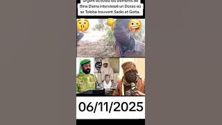 Urgent: Listen to the interview with Bina Diarra in Dosso, where Toloba Sadio and Goïta are located.