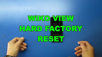Hard factory reset Wiko view
