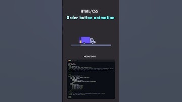 Order Button Animation #coding #html #css