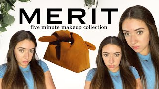 MERIT five minute makeup collection review