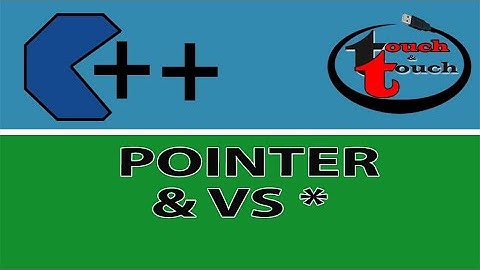 Pointer C++ (ampersand vs asterisk)
