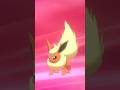 Eevee evolved into Flareon