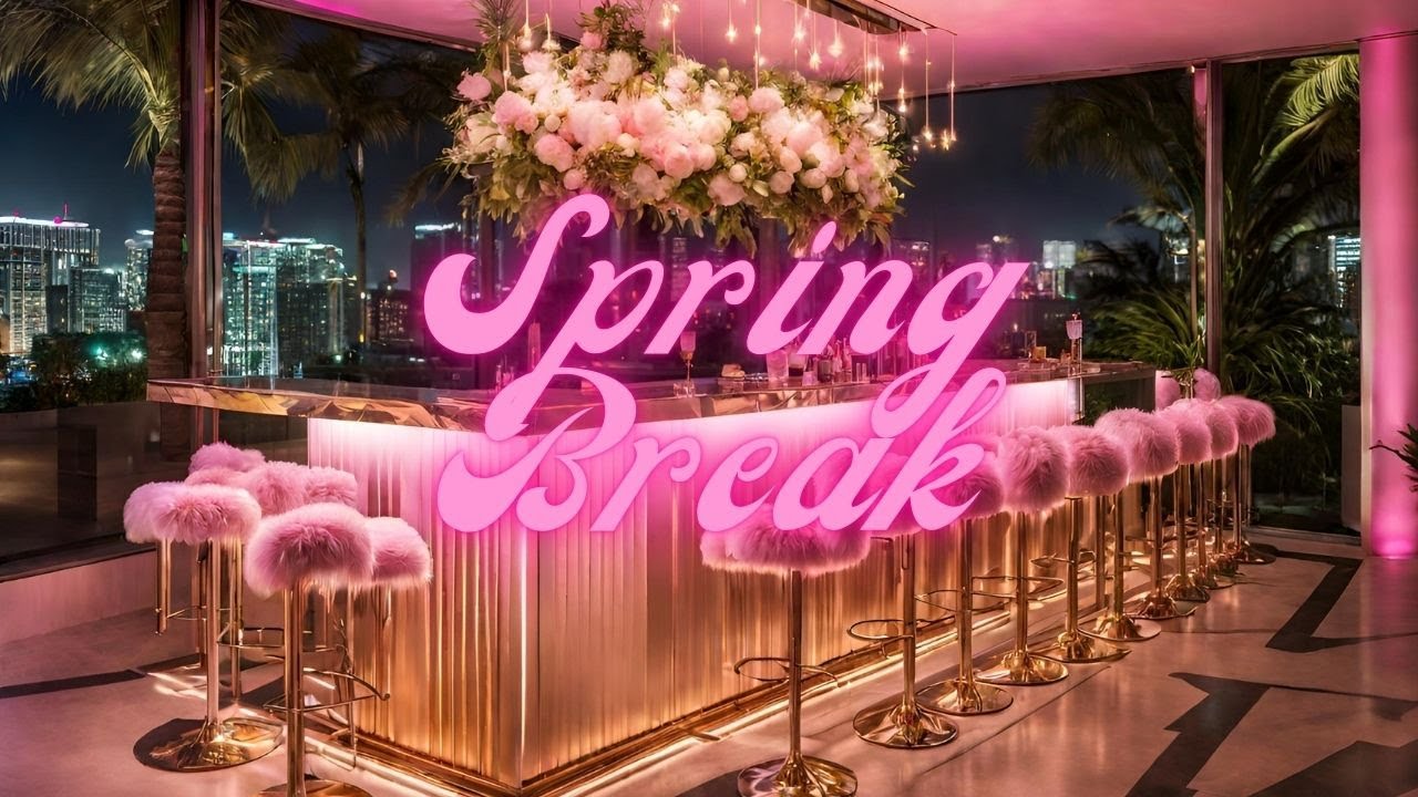Tropical House Music Mix 2025: Spring Break Vibes | South Beach Sunset Ambience