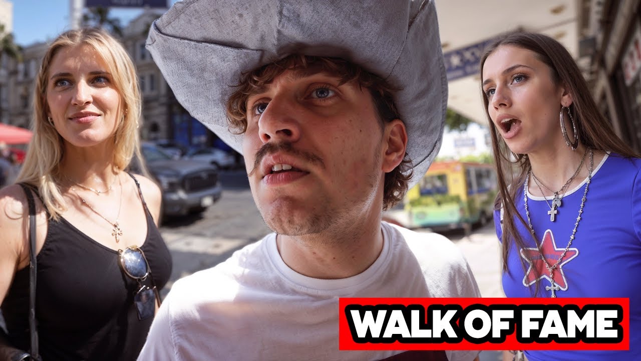 Il Rosso & ANNA PEPE si sono Incontrati nella WALK OF FAME?