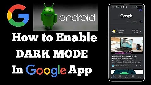 How to enable dark mode on Google app for android|Dark theme in google app|Digital Avatar