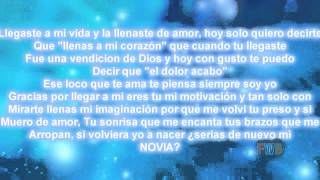 HACES VIVIR A MI CORAZON - Alexis Garcia & Packo'Rdz (letra)