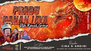 LIVE SIANG SANDIWARA PRABU DANAN JAYA || RASULAN GINA & ANDINI || SUKAGUMIWANG, 13 OKTOBER 2025