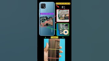 Oppo A15, A15s, A16e 📱 Power Switch Jumper...✅🛠️📲