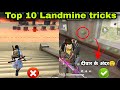 Top 10 Landmine Tips and tricks - para SAMSUNG A3,A5,A6,A7,J2,J5,J7,S5,S6,S7,S9,A10,A20,A30,A50,A70
