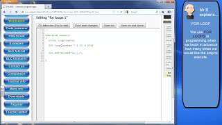 youSRC: Introduction to FOR loops