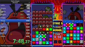 [Speedrun] Tetris Attack - VS Mode (Normal) in 17:59