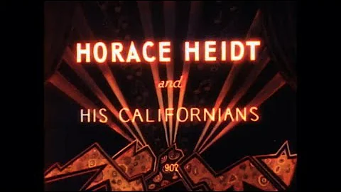 Horace Hedit and his Californians - Vitaphone - 19...