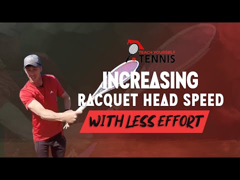 Increasing Racquet Head Speed With Less Effort