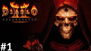 Diablo 2: Resurrected (PS5) #1 - Akt 1: Obozowisko Łotrzyc (Siedlisko Zła)