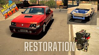 CAR MECHANIC SIMULATOR 21 - restoration SALEM KIERAN 1989 tuning gameplay pc 4K