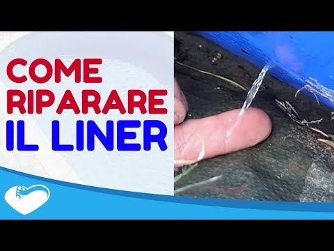 Come Riparare (in modo semplice) il Liner di una Piscina Fuori Terra in PVC