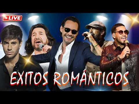 Marc Anthony, Enrique Iglesias, Romeo Santos, Marco Antonio, Juan Luis Guerra Exitos Románticos