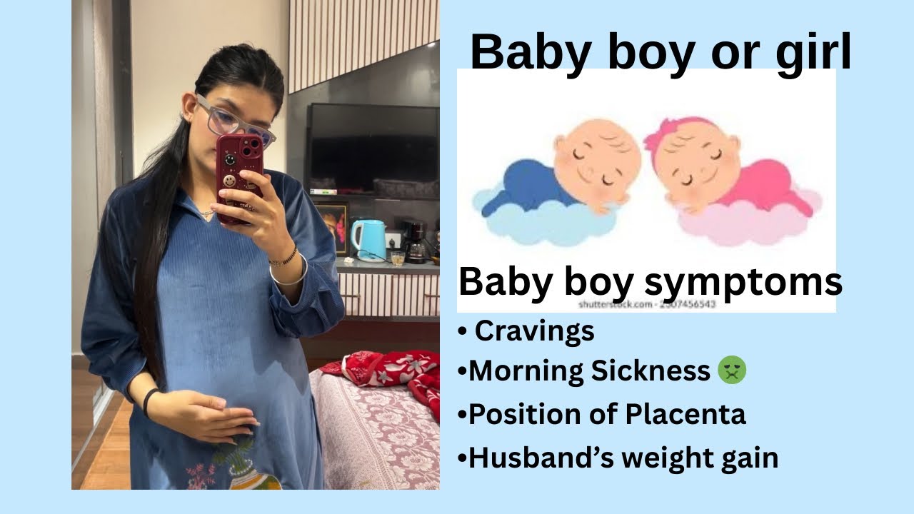 Baby boy or girl || My pregnancy symptoms|| Baby boy symptoms