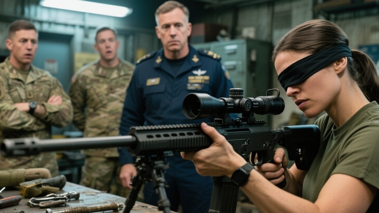 SEAL Colonel Mocked the Female Mechanic — Until She Tuned a Sniper Rifle One-Handed Without Looking