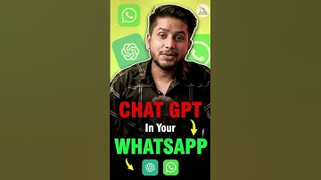 Chat GPT on Your WhatsApp | #shorts #ytshorts #chatgpt #midjourney #whatsapp #ai #aitools #chatgpt4