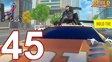 Spider Fighting: Hero Game - Gameplay Walkthrough Part 45 - Stop the Car (iOS, Android)