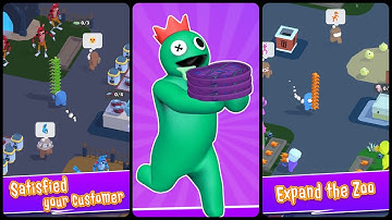 Idle Zoo: Blue Horror Friends Mobile Game | Gameplay Android & Apk