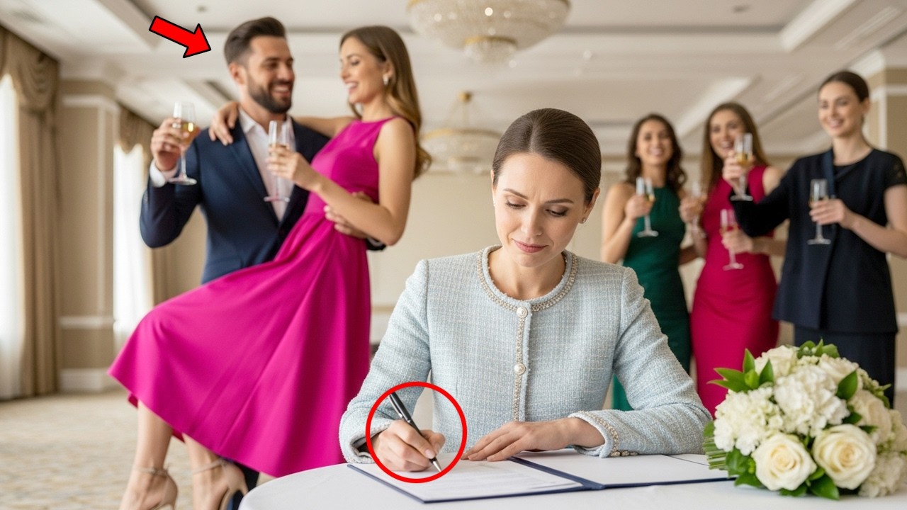 Ex-Husband Shows Off His New Wife — Minutes Later Ex-Wife Signs Documents Inheriting Billionaire