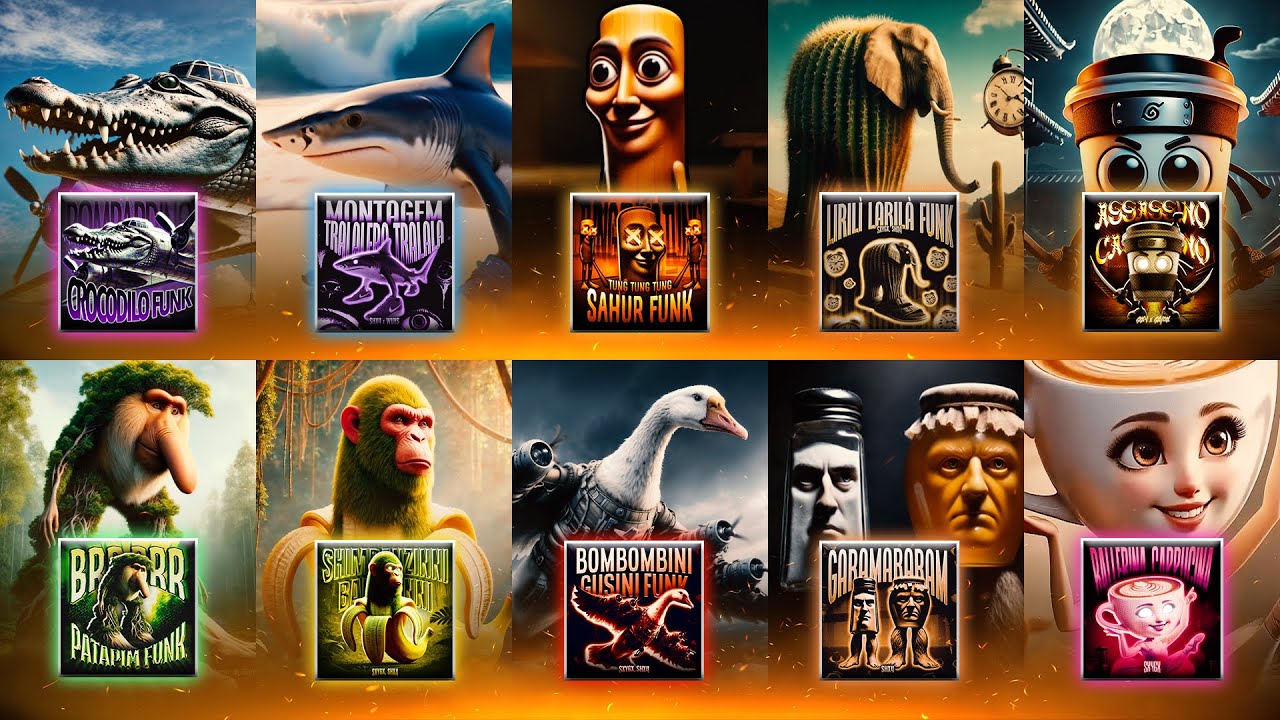 Watch ALL BRAINROT ANIMALS MEME FUNK on YouTube