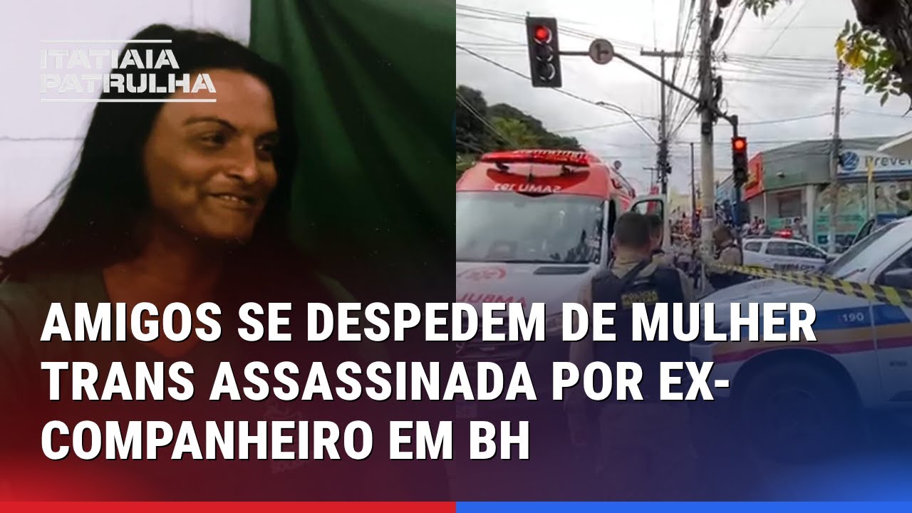 DESPEDIDA DE MULHER TRANS MORTA EM BH ACONTECEU NESTA TERÇA-FEIRA (21) EM SANTA LUZIA