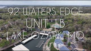 Lake Ozark Condo FOR SALE 🌊 | Main Channel Views + Boat Slip + Turnkey Living!