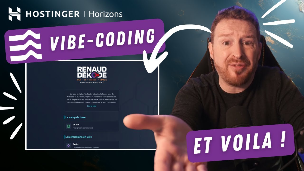 Comment créer ton appli géniale en 2025 ? Vibe coding Tuto !