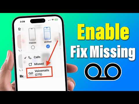 How To Set Up Voicemail on iPhone iOS 26