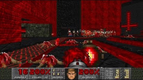 (Doom 2) Death in Excess - Map12 (Deliverance) 100%