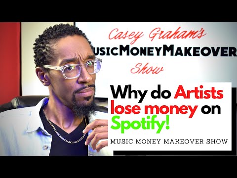Why do Artists lose money on Spotify! | Music Money Makeover