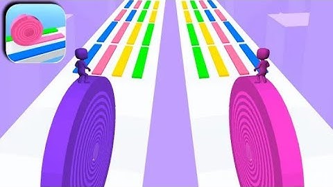 Layers Roll Gameplay All Levels iOS,Android Mobile Game Walkthrough New Update Pro Mix Level OLRAYZ