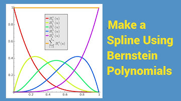 How to Make a Spline or Curve Using Bernstein Polynomials