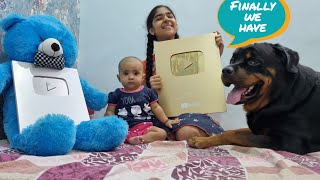 Finally we received golden play button||  SURAJ BHAIYA