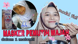 CARA MEMUTIHKAN WAJAH!!   How I Hit My Puberty~