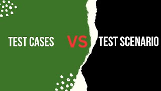 TEST SCENARIO VS TEST CASE | @BeingAProgrammer | What is test case | What is test scenario